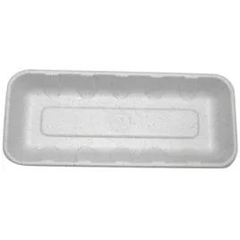 Take-Out Tray Base 10.25X4.38X1 IN Molded Fiber Natural Rectangle 125 Count/Pack 4 Packs/Case 500 Count/Case
