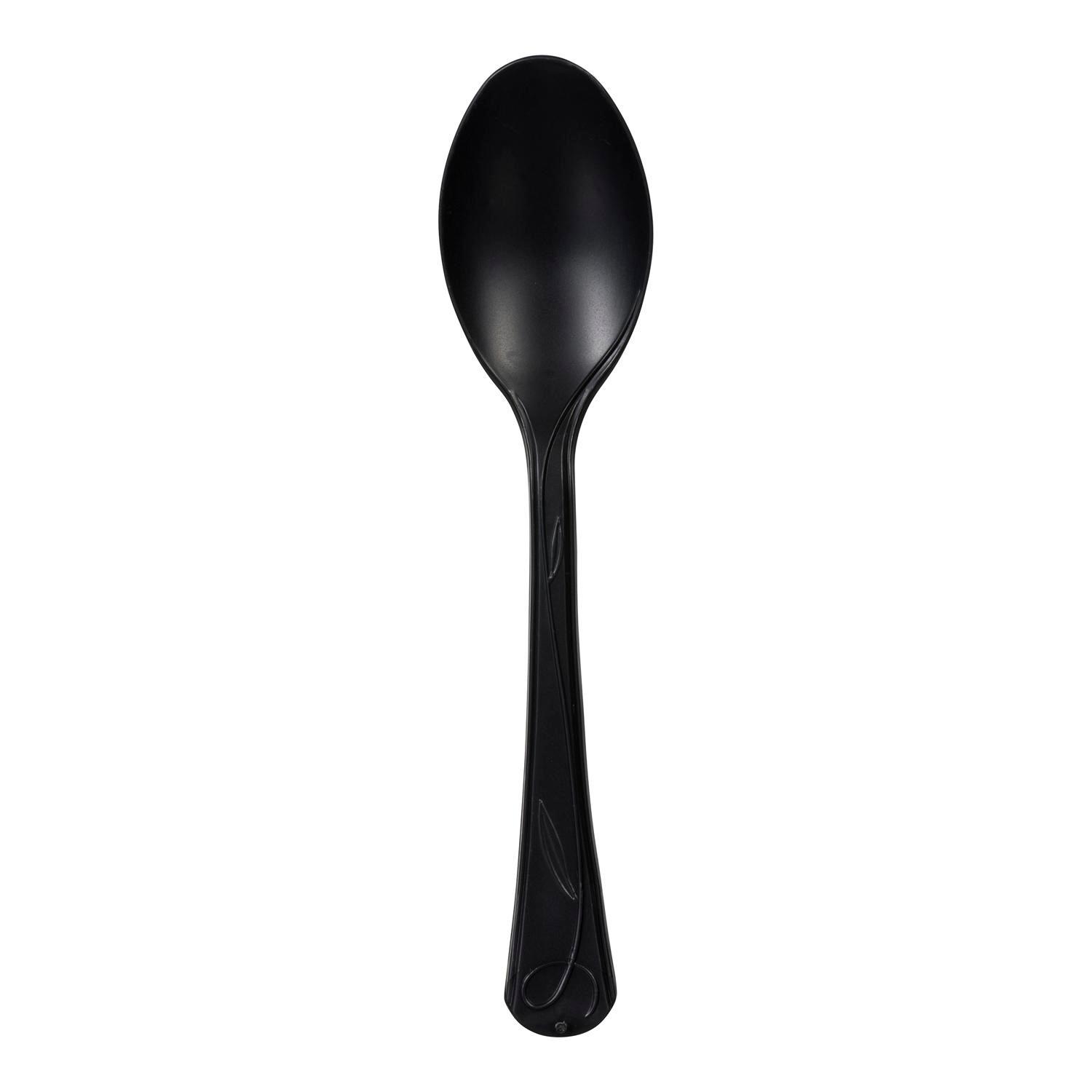 Spoon 7 IN PLA Black 500/Case