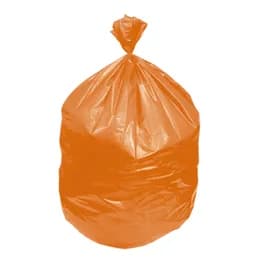 Can Liner 22X20X46 IN Orange Plastic 3MIL 100/Case