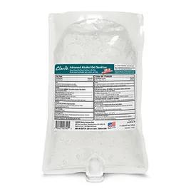 Advanced Hand Sanitizer Gel 1000 mL Light & Fresh Clear 9/Case