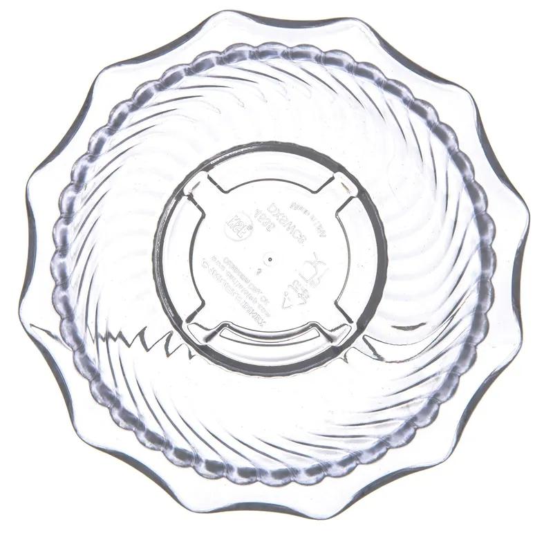 Dinex® Bowl 8 OZ SAN Clear Petal & Tulip 49/Case