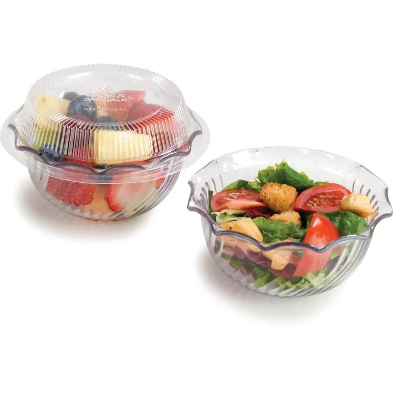 Dinex® Bowl 8 OZ SAN Clear Petal & Tulip 49/Case