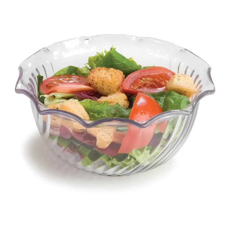 Dinex® Bowl 8 OZ SAN Clear Petal & Tulip 49/Case