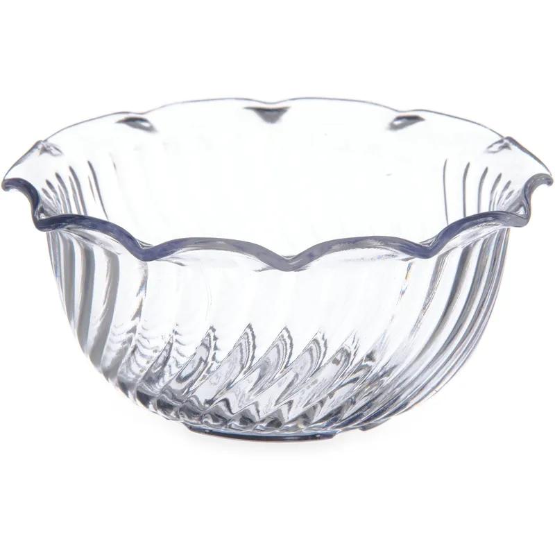 Dinex® Bowl 8 OZ SAN Clear Petal & Tulip 49/Case