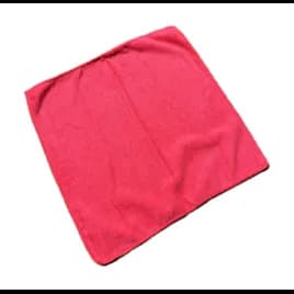 Cleaning Cloth 16X16 IN 250GM Microfiber Red 12/Pack