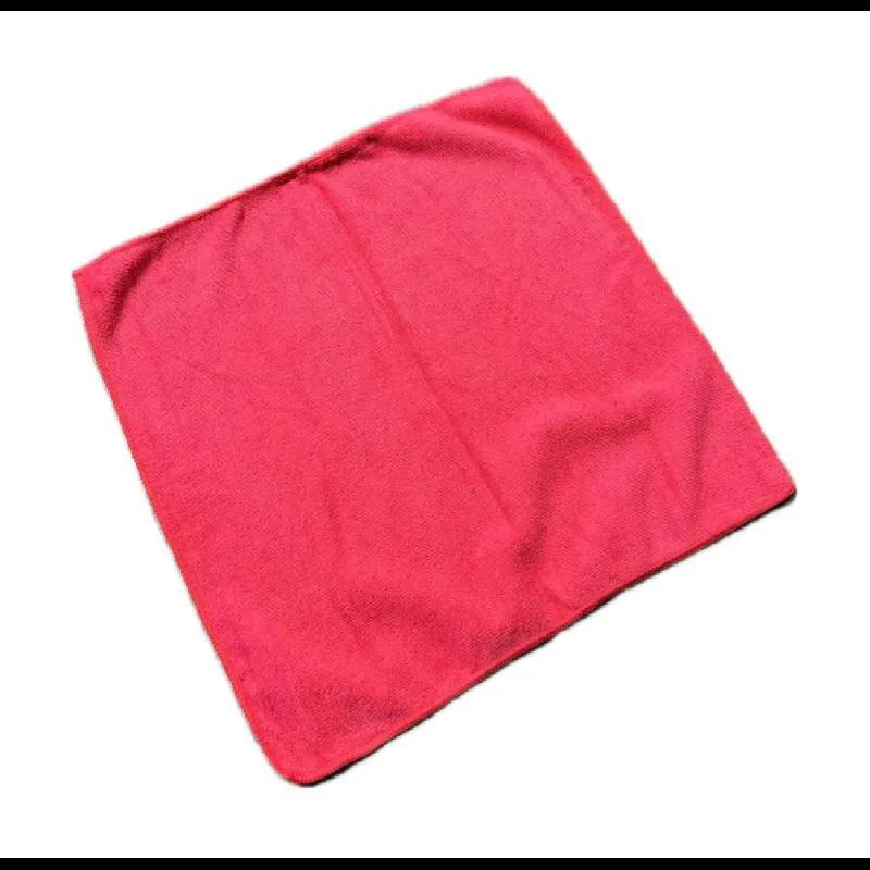 Cleaning Cloth 16X16 IN 250GM Microfiber Red 12/Pack