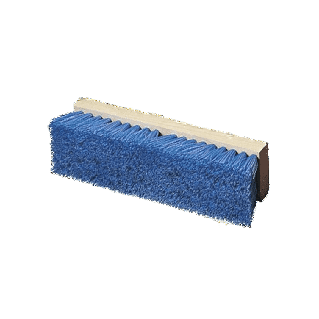Floor Deck Brush 10 IN Wood Plastic Blue Rectangle 12/Case