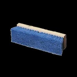 Floor Deck Brush 10 IN Wood Plastic Blue Rectangle 12/Case