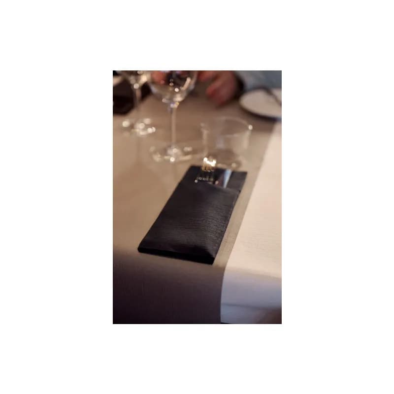 Duniletto® Napkins 13X16 IN Black Airlaid Paper Slim 260/Case