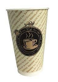 Hot Cup Grab & Go 20 OZ Paper Multicolor Stock Print 600/Case