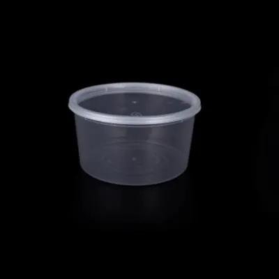 Deli Container Base & Lid Combo With Flat Lid 32 OZ Plastic Round 240/Case