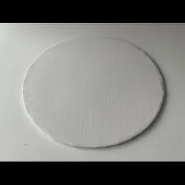 Cake Board 8X0.25 IN White Round Foldunder Double Wall 24/Case