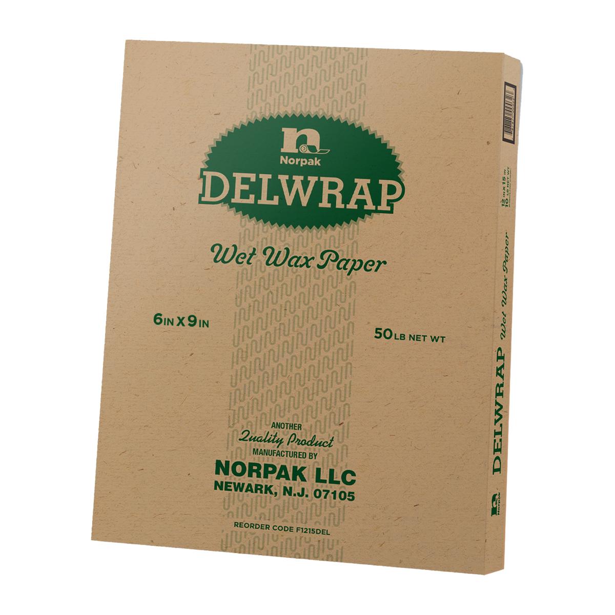 Multi-Purpose Sheet 6X9 IN Wet Wax Paper White 50/Case