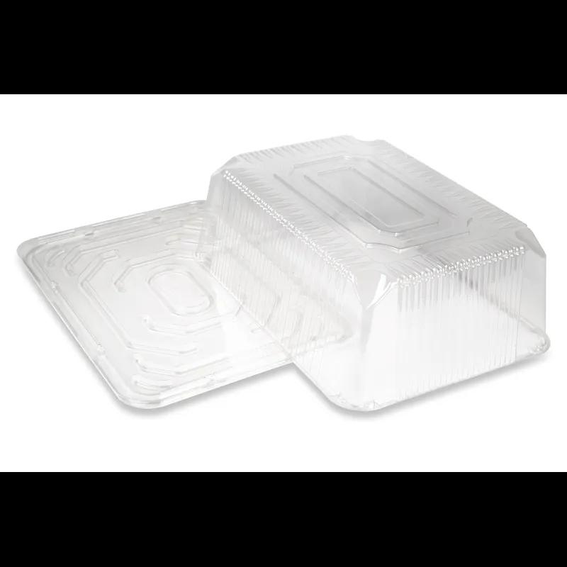DisplayCake Cake Container & Lid Combo With High Dome Lid 1/4 Size Clear 80/Case