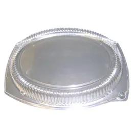 Lid Dome 13X10 IN PS Clear Oval For Platter 250/Case