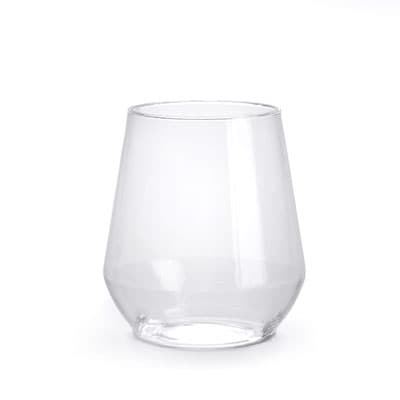 WNA Cup Wine Stemless 12 OZ PET Clear 64/Case