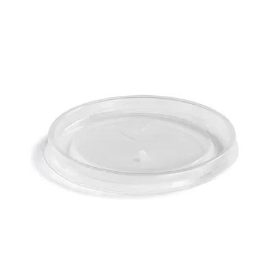 Victoria Bay Lid Flat PS Translucent Round For 6-8-10-12-16 OZ Tall Container 1000/Case