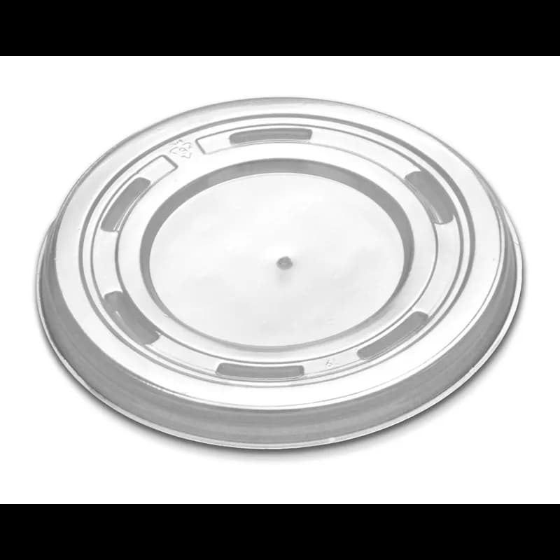 Lid Flat OPS Clear For 16-20-22 OZ Bowl Vented 500/Case