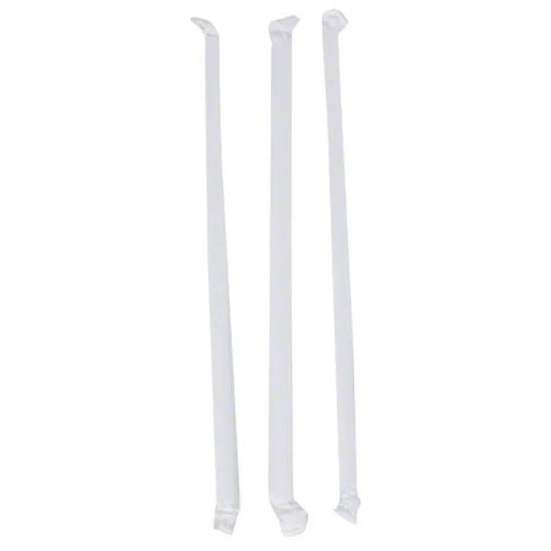 Giant Straw 10.25 IN Clear Wrapped 1600/Case