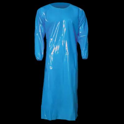 Top Dog Gown Large (LG) 45 IN Blue 6MIL Polyurethane 10/Case