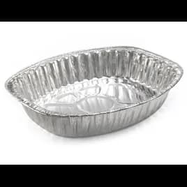 Victoria Bay Roaster Large (LG) 17.7X14.3X3.2 IN Aluminum Oval 100/Case