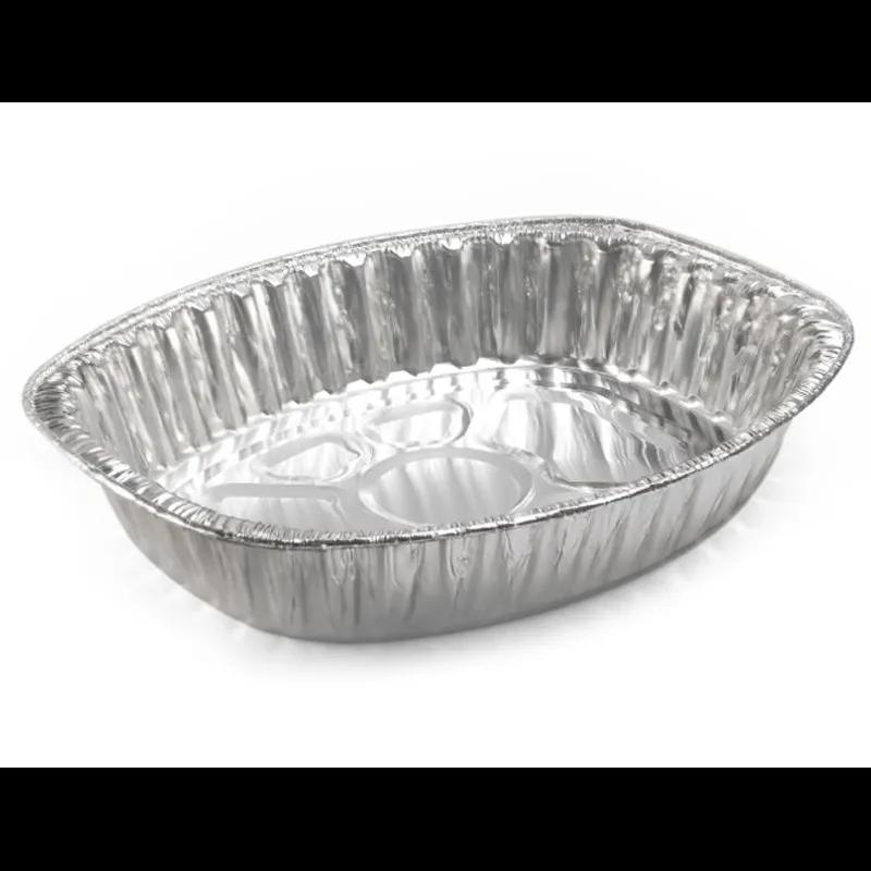 Victoria Bay Roaster Large (LG) 17.7X14.3X3.2 IN Aluminum Oval 100/Case