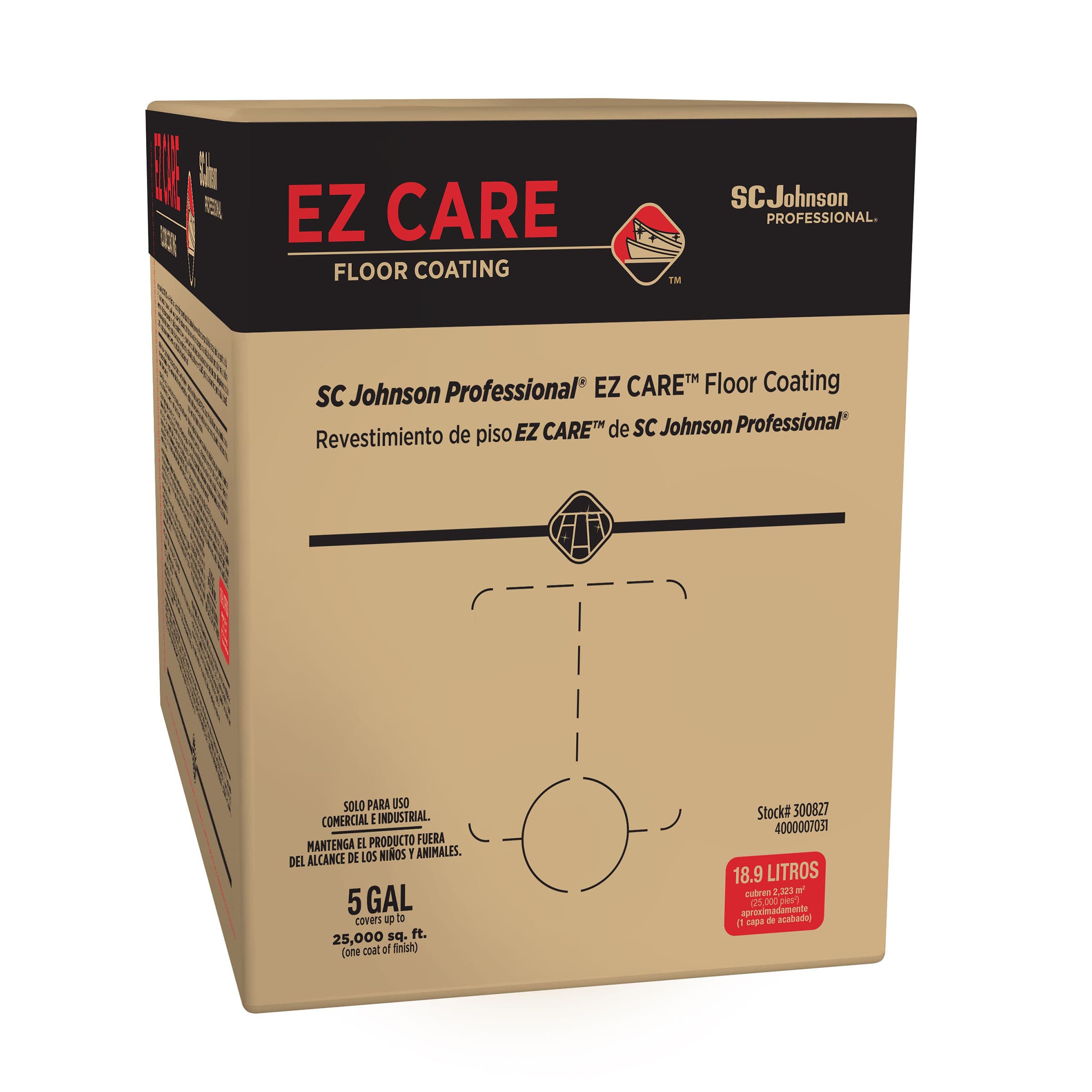 EZ Care Fresh Scent Floor Coating Liquid 1/Case