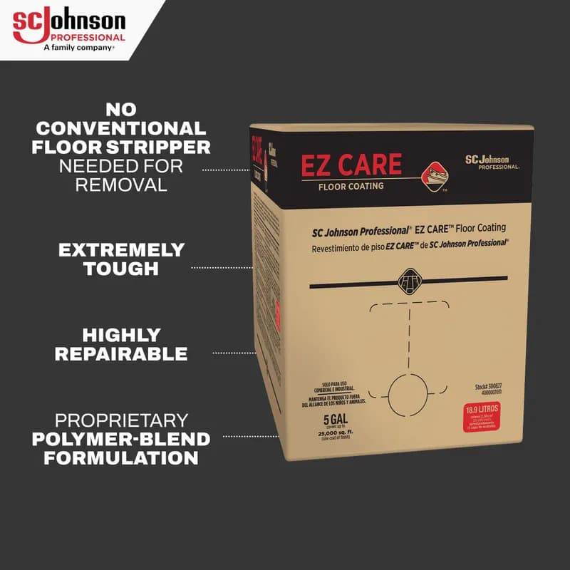 EZ Care Fresh Scent Floor Coating Liquid 1/Case