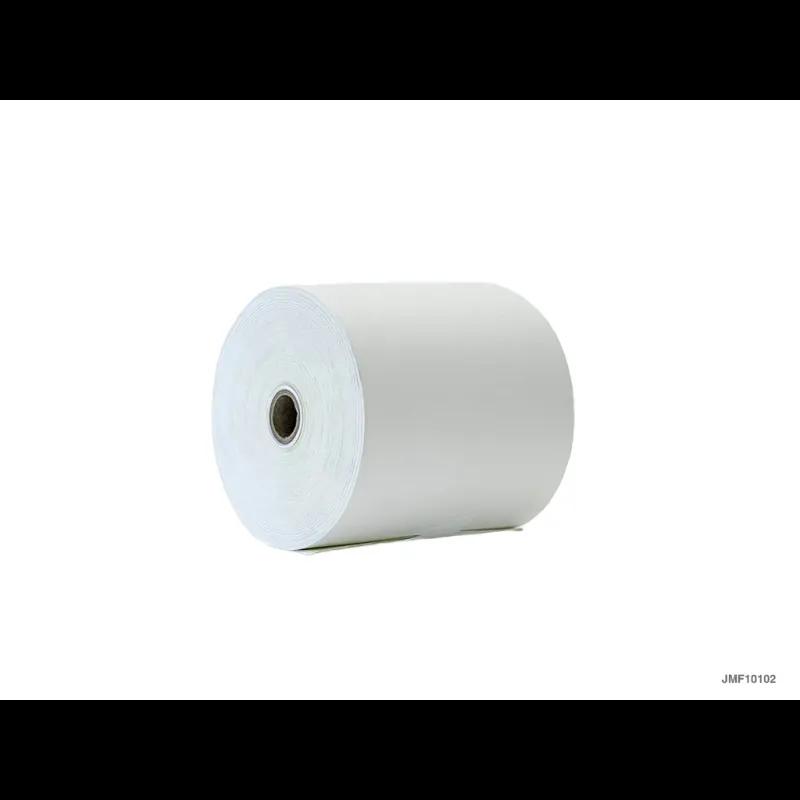 Carbonless Paper Roll 3IN X90FT White 2PLY 50/Case