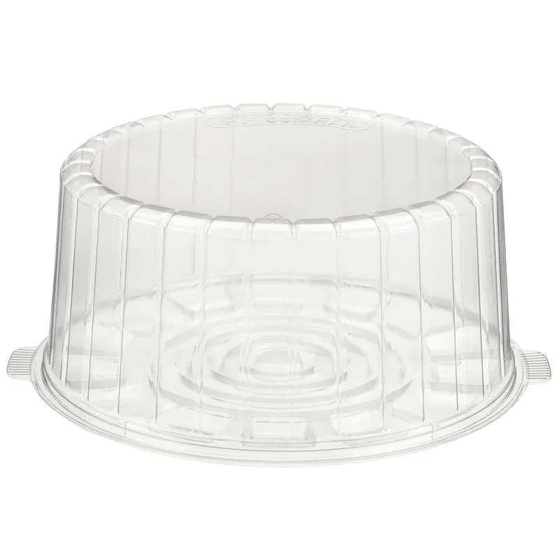 Essentials Cake Container & Lid Combo With High Dome Lid 10X5.5 IN RPET Clear Round 50/Case