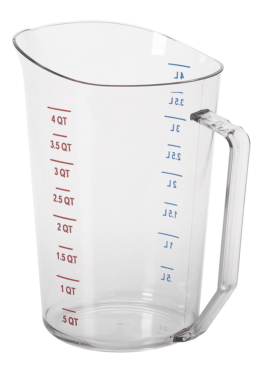 Measuring Cup 4 QT Clear 1/Each