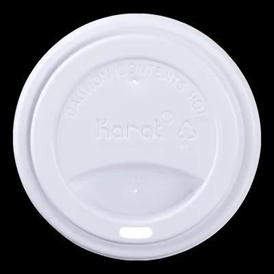 Lid Dome PP White For 24 OZ Cup Sip Through 1000/Case