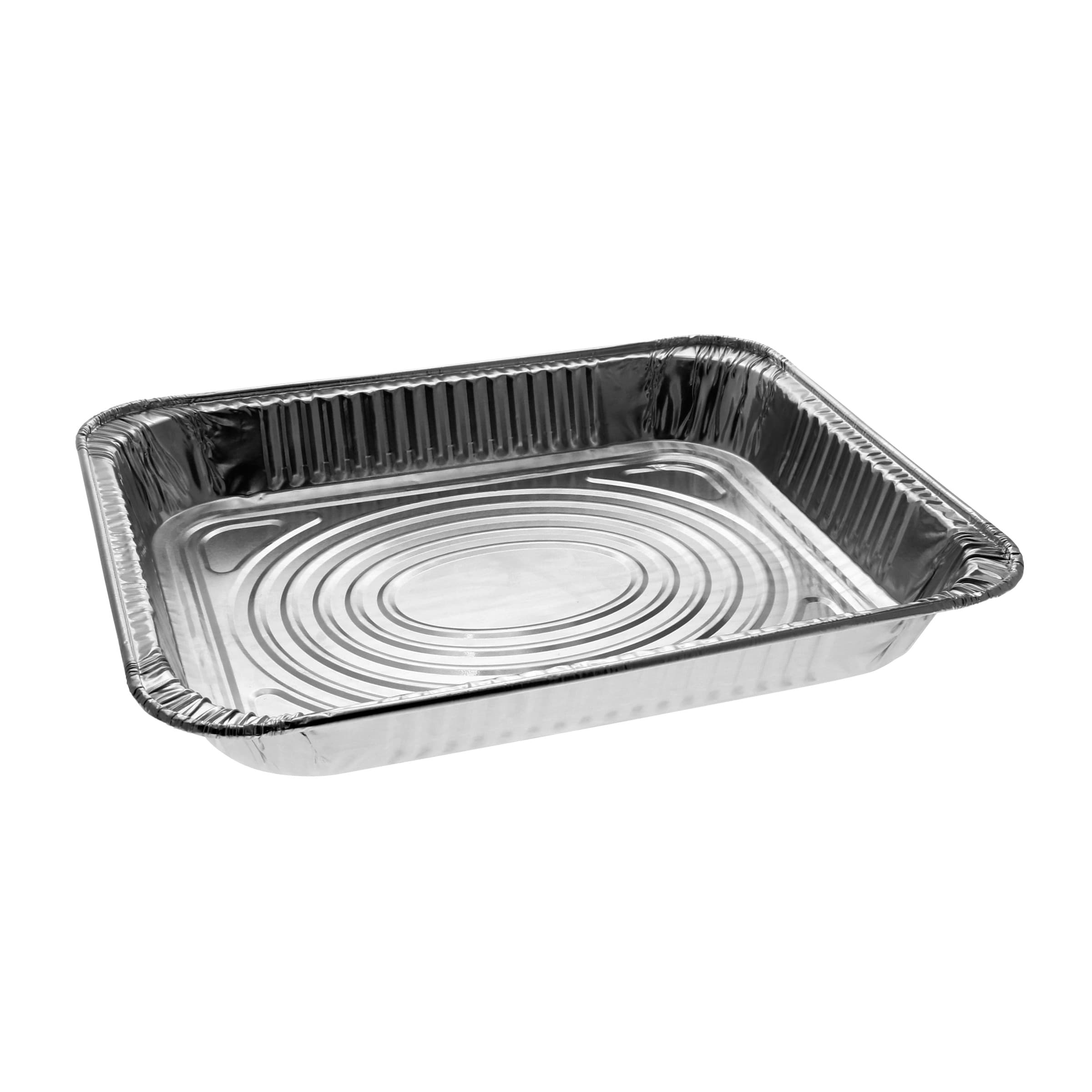 Steam Table Pan 1/2 Size 11.8X9.4X1.7 IN Aluminum Silver Shallow 100/Case
