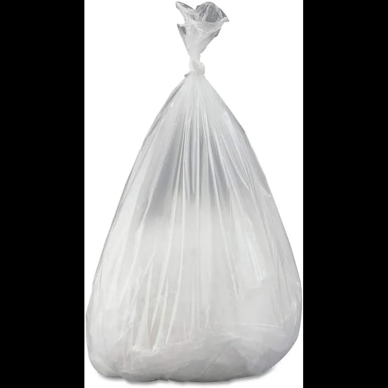 Can Liner 50X58 IN Natural LDPE 4MIL 50/Case