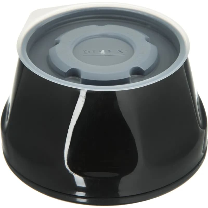 Dinex® Heritage Collection® Lid Flat PS Translucent Round For Mug Cup 2000/Case