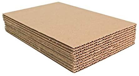 Corrugated Pad 12X6 IN Kraft Cardboard 50/Bundle