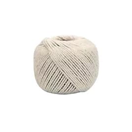 Twine 0.5 LB White Cotton 16PLY Ball 1/Roll