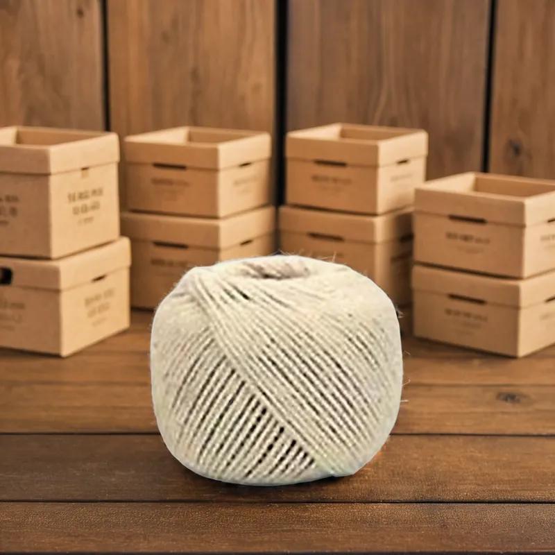 Twine 0.5 LB White Cotton 16PLY Ball 1/Roll