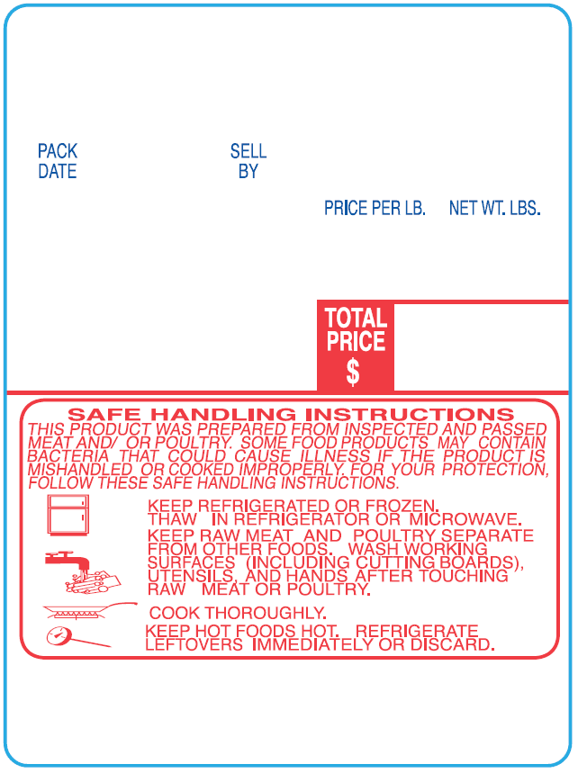 DIGI 1537-S/H Digi DP-120/SM90 Scale Label 60X80 IN Square 8700/Case
