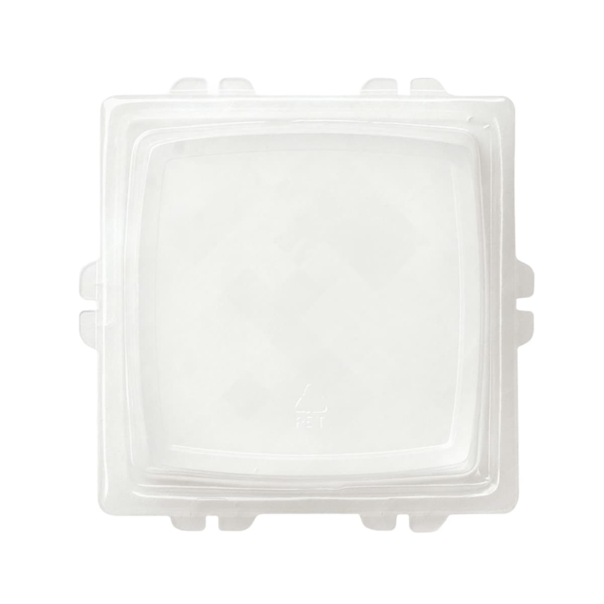 Lid PET Rectangle For 32 OZ Cup 250/Case