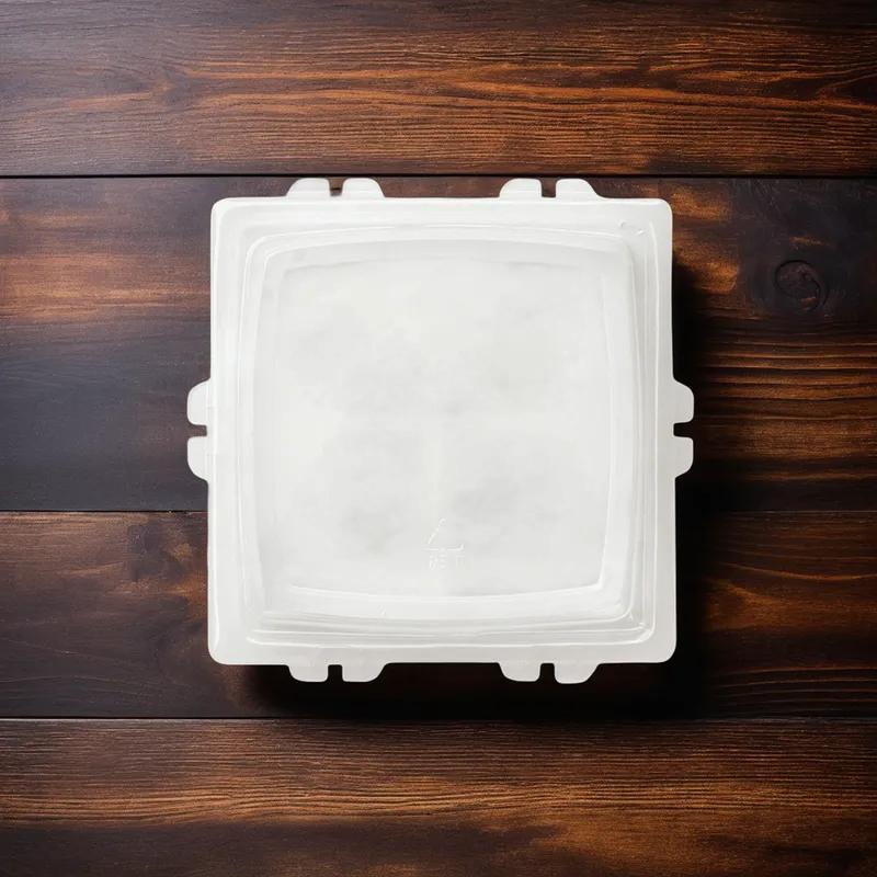 Lid PET Rectangle For 32 OZ Cup 250/Case