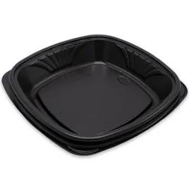 Forum® Plate 9X9 IN PS Black Square Mid Depth 300/Case