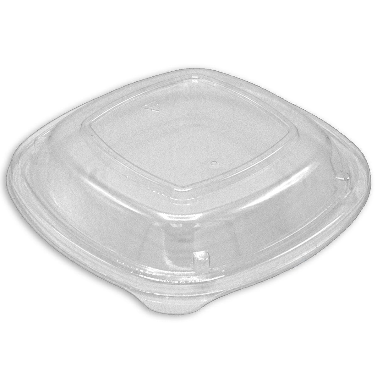 Forum® Lid Low Dome 7X7 IN PS Clear Square For Plate 432/Case