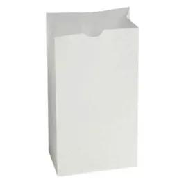 Bag 6X3.5X11 IN Wax Coated Paper White 1000/Case