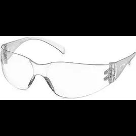 Virtua Glasses Clear Plastic PC With Clear Wraparound Frame Clear Lens Anti-Fog 100/Case