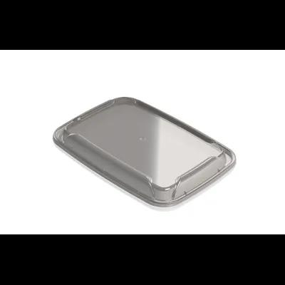 Lid Low Dome 7.25X4.9 IN Clear Rectangle For Container 10000/Pallet