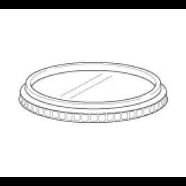 Lid Flat 5.5X0.63 IN APET Clear Round For Deli Container 456/Case