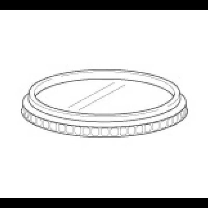 Lid Flat 5.5X0.63 IN APET Clear Round For Deli Container 456/Case