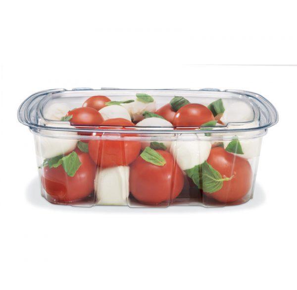 Crystal Seal® Deli Container Base 24 OZ PET Tamper-Evident 164/Case