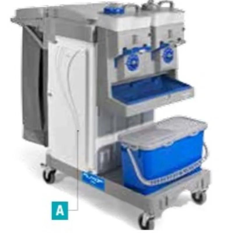 Alpha ES 55/39 Complete Work Station 1 Equodose-2 Solution Tanks 1.5 GAL 1 Trash Foldable Bag (21 GAL) 1 Top-Down Bucket